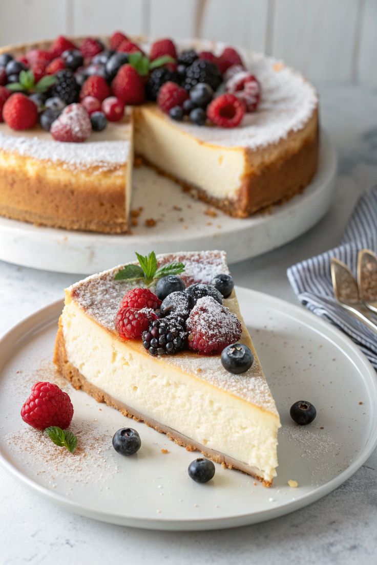 Cheesecake de la Casa – Receta Familiar🥧